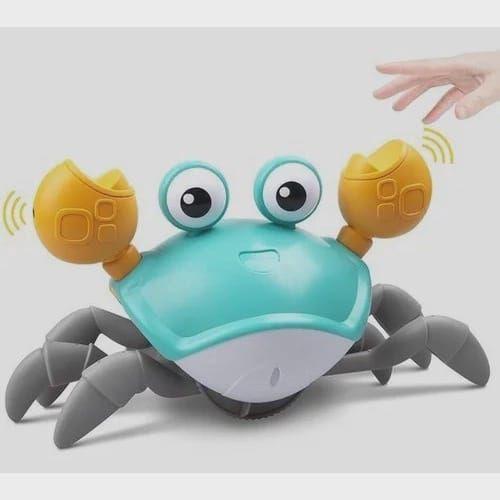 Brinquedo Interativo Bebê Caranguejo Fujão Recarregável c/ Som Luz E Movimento - TOYS Imagem de Brinquedo Interativo Bebê Caranguejo Fujão Recarregável c/ Som Luz E Movimento