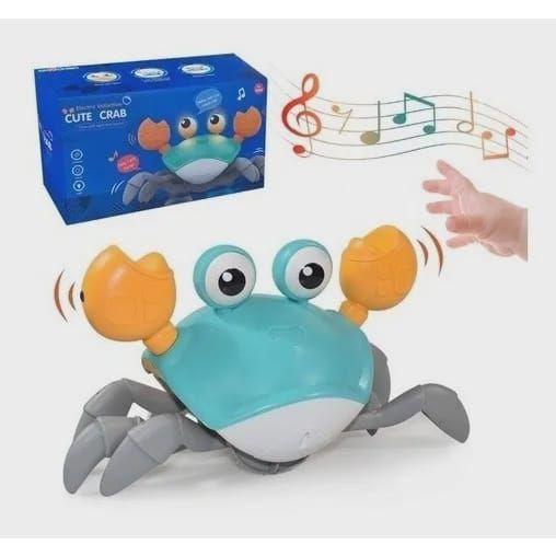 Brinquedo Interativo Bebê Caranguejo Fujão Recarregável c/ Som Luz E Movimento - TOYS Imagem de Brinquedo Interativo Bebê Caranguejo Fujão Recarregável c/ Som Luz E Movimento