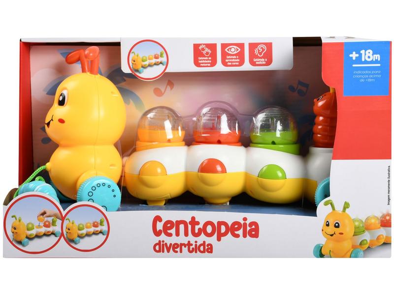 Imagem de Brinquedo Interativo Centopeia Divertida 