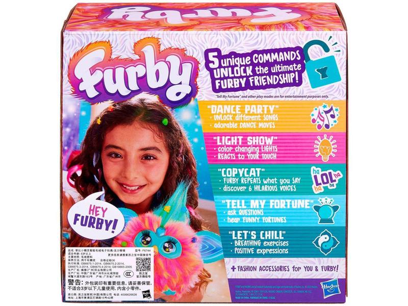 Imagem de Brinquedo Interativo Coral Furby Hasbro