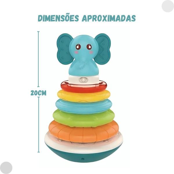 Imagem de Brinquedo Interativo Empilhadeira Musical Elefante 707 Fenix