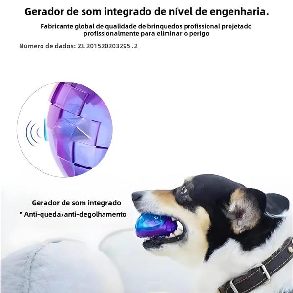 Imagem de Brinquedo Interativo Gigwi G-Ball para Cães - 25" - Cores Sortidas