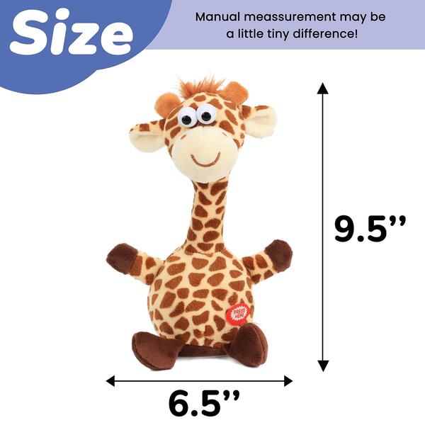 Imagem de Brinquedo interativo Hopearl Talking Giraffe para crianças