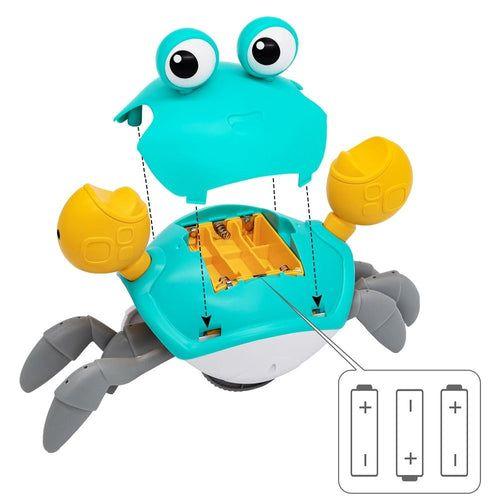Brinquedo Interativo Infantil Bebê Caranguejo Fujão Á PILHA C/ Som E Movimento - Toy King Imagem de Brinquedo Interativo Infantil Bebê Caranguejo Fujão Á PILHA C/ Som E Movimento