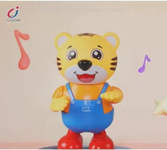 Imagem de Brinquedo Interativo Infantil Tigre Dançarino Com Som E Luz!