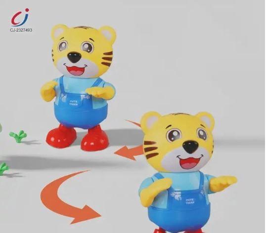 Imagem de Brinquedo Interativo Infantil Tigre Dançarino Com Som E Luz!