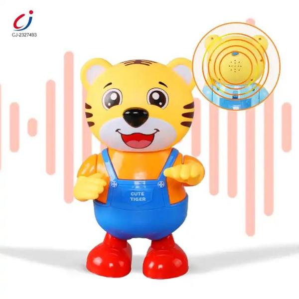 Imagem de Brinquedo Interativo  Infantil Tigre Dançarino Com Som E Luz!