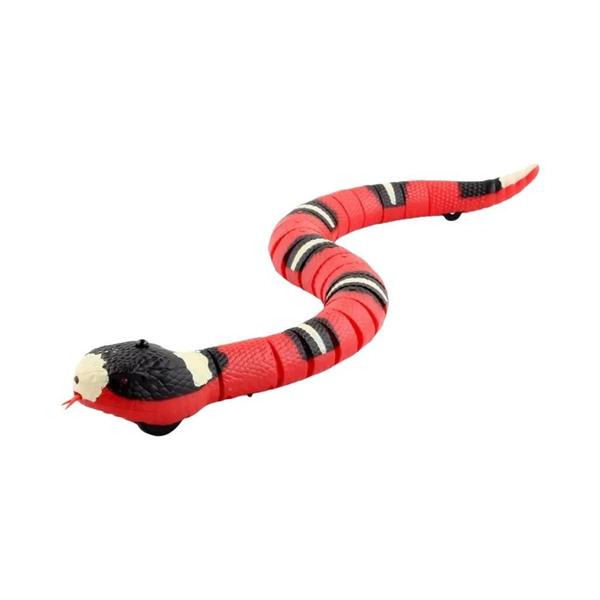 Brinquedo Interativo Inteligente para Gatos - Cobra Eletrônica Recarregável via USB Imagem de Brinquedo Interativo Inteligente para Gatos - Cobra Eletrônica Recarregável via USB