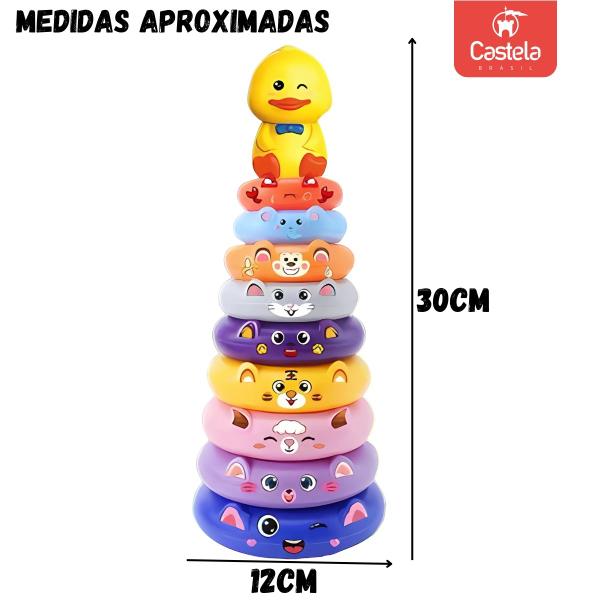 Imagem de Brinquedo Interativo - Jogo De Empilhar CBS0322 - Castela