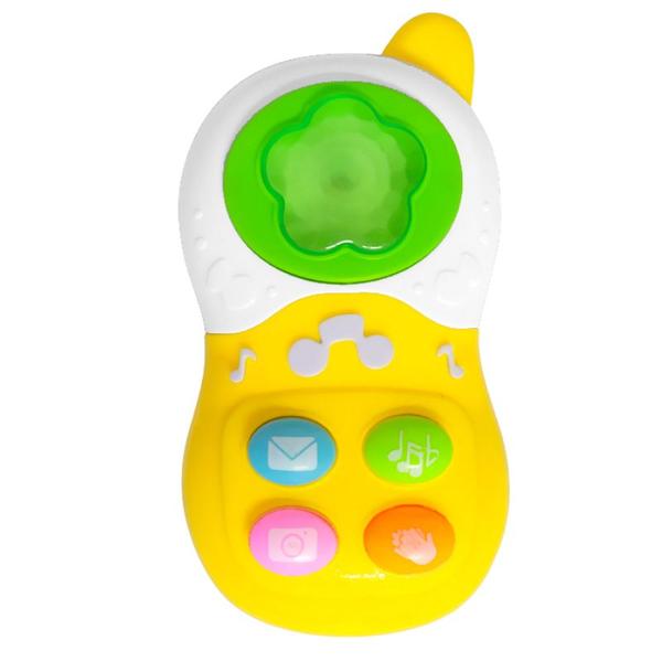 Imagem de Brinquedo Interativo para Bebê Mini Celular Musical com Luz