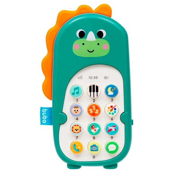 Imagem de Brinquedo Interativo Phone Bilíngue Zoo Aprenda Inglês Português Buba