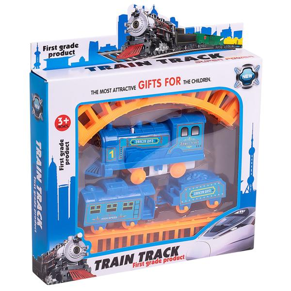 Imagem de Brinquedo Interativo Pista Locomotiva Trenzinho Eletrico Infantil 5414 - Samba Toys