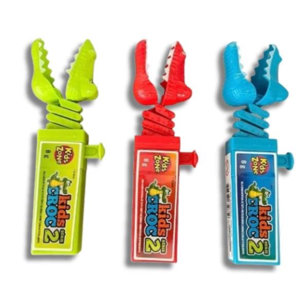 Brinquedo Jacaré Que Morde Kids Croc Kit com 3 Unidades - Kids Zone Imagem de Brinquedo Jacaré Que Morde Kids Croc Kit com 3 Unidades
