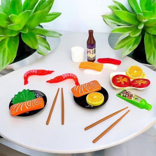 Imagem de Brinquedo japa Cozinha Comida Japonesa Sushi Sashimi japa