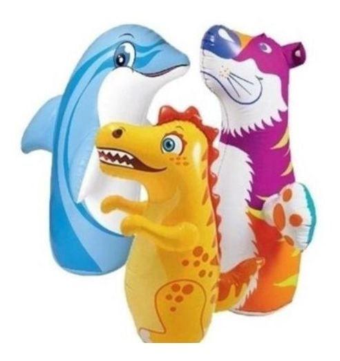 Imagem de brinquedo João Bobo Inflável Dinossauro Divertido teimoso