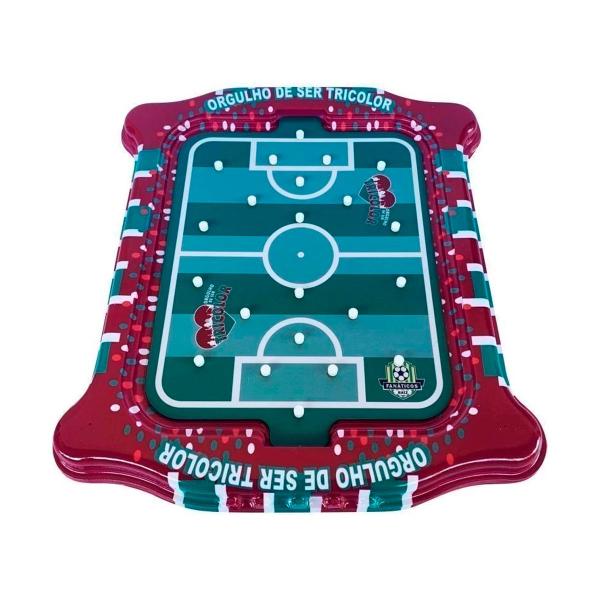 Imagem de Brinquedo Jogo Arena Futebol De Dedo Dedobol Fanaticos Raiz Times Fla Rubro Negro Tricolor Meninos L