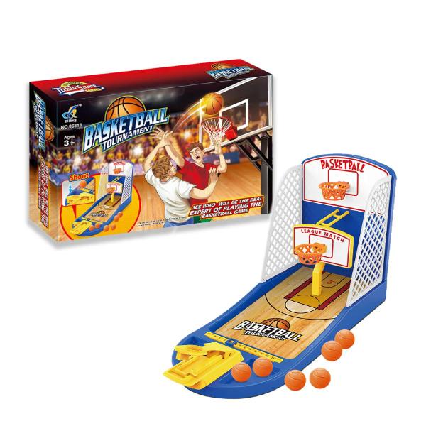 Imagem de Brinquedo Jogo Basquete de Dedo Basketball Tournament Com 6 Bolinhas Multikids - BR1476