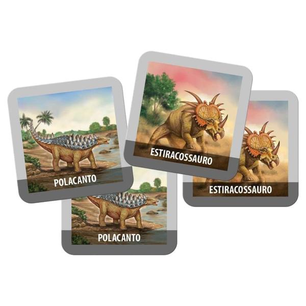 Brinquedo Jogo de Cartas Supermemória Dinossauros Grow - 04210 Imagem de Brinquedo Jogo de Cartas Supermemória Dinossauros Grow - 04210