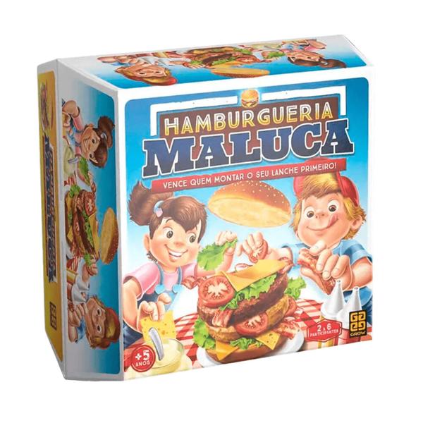 Brinquedo Jogo de Tabuleiro Hamburgueria Maluca Grow - 03574 Imagem de Brinquedo Jogo de Tabuleiro Hamburgueria Maluca Grow - 03574