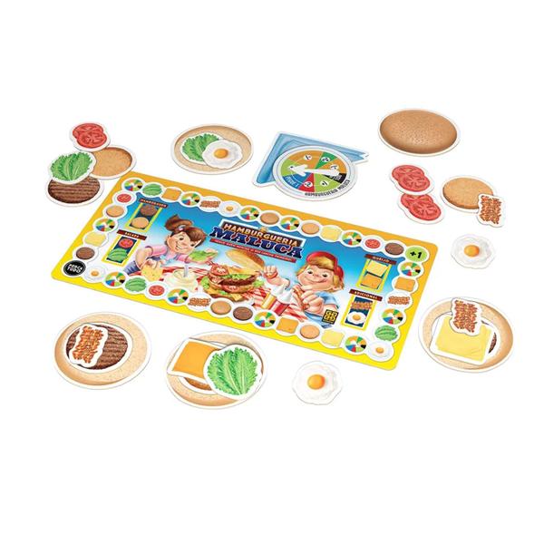 Brinquedo Jogo de Tabuleiro Hamburgueria Maluca Grow - 03574 Imagem de Brinquedo Jogo de Tabuleiro Hamburgueria Maluca Grow - 03574