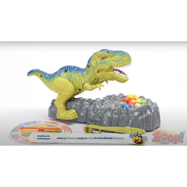 Imagem de Brinquedo Jogo Dino Ataque Surpresa Colete os Ovos Zoop Toys