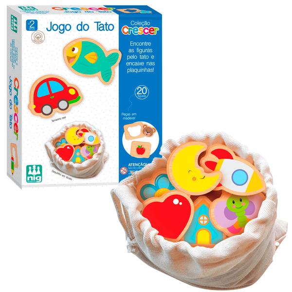 Imagem de Brinquedo Jogo Do Tato Infantil Educativo Sensorial - Nig Brinquedos