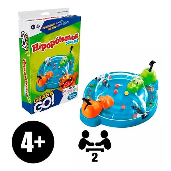 Imagem de Brinquedo Jogo Hipopótamos Comilões F8255 - Hasbro