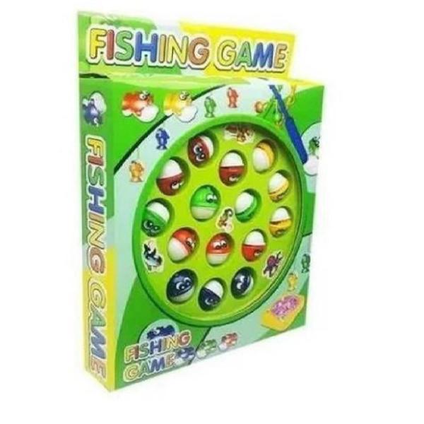 Imagem de Brinquedo Jogo Pega Peixe Pesca Maluca Pescaria Infantil