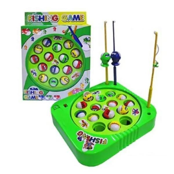 Imagem de Brinquedo Jogo Pega Peixe Pesca Maluca Pescaria Infantil