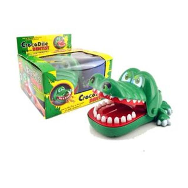 Imagem de Brinquedo Jogo Pegadinha Crocodilo Que Morde E Aperte O Dente Errado