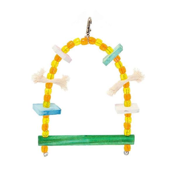 Brinquedo Kakatoo Bica Pedra Argola para Pássaros - Cores Sortidas - Tamanho PP Imagem de Brinquedo Kakatoo Bica Pedra Argola para Pássaros - Cores Sortidas - Tamanho PP