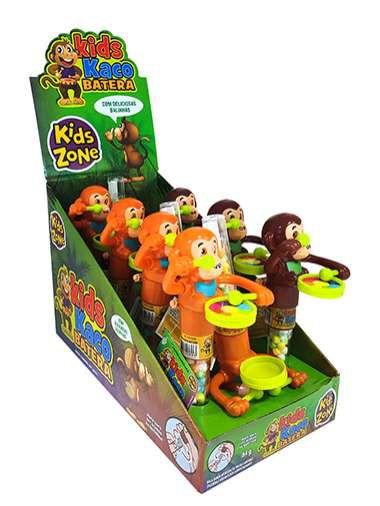 Brinquedo Kids Kaco Batera Display Com 12 Unidades - Kids Zone Imagem de Brinquedo Kids Kaco Batera Display Com 12 Unidades