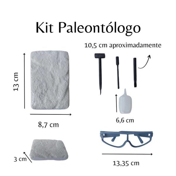 Imagem de Brinquedo Kit de Escavação Fóssil Dinossauro Arqueologia Jurassic Paleontologia