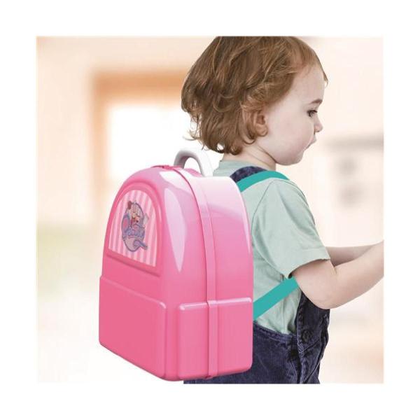 Brinquedo Kit Esteticista E Sua Mochilinha Kid+ Candide 9719 Imagem de Brinquedo Kit Esteticista E Sua Mochilinha Kid+ Candide 9719