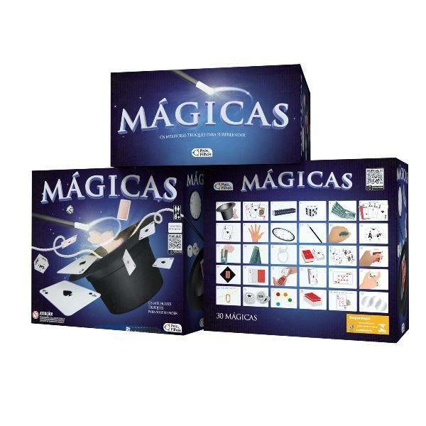 Imagem de Brinquedo Kit Infantil Caixa De Magicas Baralho Cartola