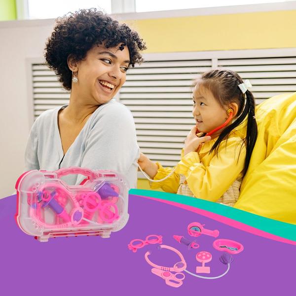 Imagem de Brinquedo Kit Médico Infantil Maleta Menina Enfermeira