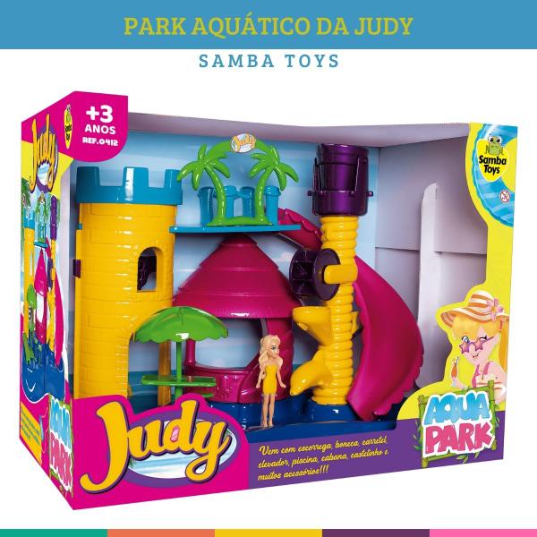 Imagem de Brinquedo Kit Park Aquático Da Judy Completo Com 2 Bonecas