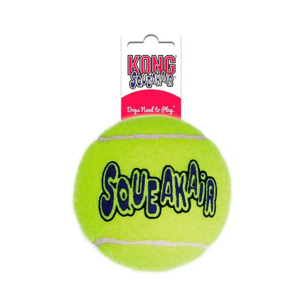 Brinquedo Kong Cães Squeaker Tennis Balls Amarelo - Tamanho M Imagem de Brinquedo Kong Cães Squeaker Tennis Balls Amarelo - Tamanho M