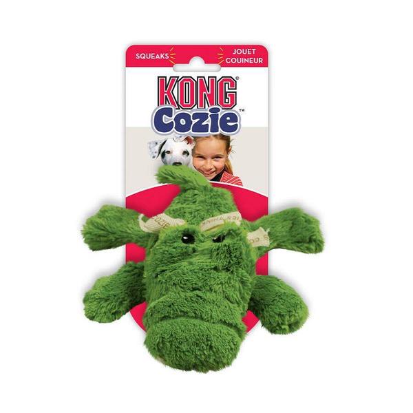 Imagem de Brinquedo Kong para Cães Cozie Ali Alligator Verde - Tamanho P