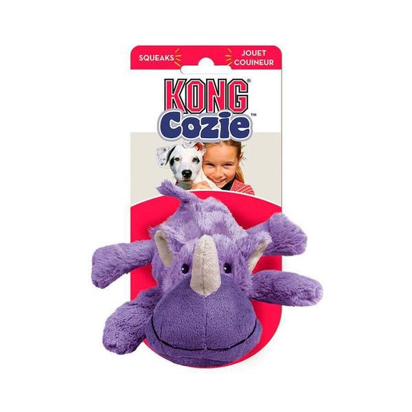 Imagem de Brinquedo Kong para Cães Cozie King Rhino Médio Roxo