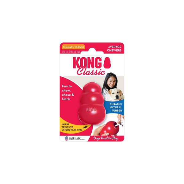 Imagem de Brinquedo kong recheavel classic extra pequeno