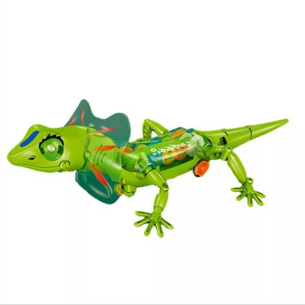 Brinquedo Lagarto Divertido Com Luz e Som. - toys Imagem de Brinquedo Lagarto Divertido Com Luz e Som.