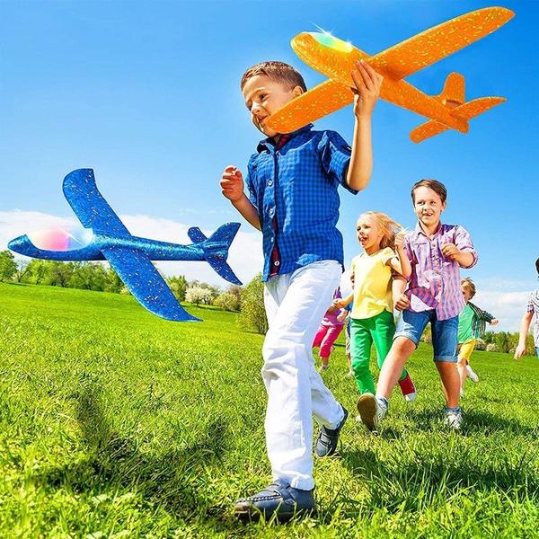 Imagem de Brinquedo Lança Avião e Dardos Planador