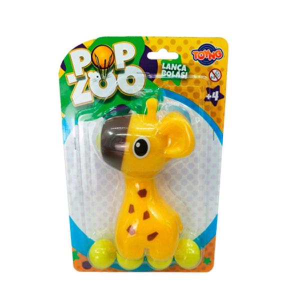 Imagem de Brinquedo Lança Bolas Pop Zoo - Toyng 