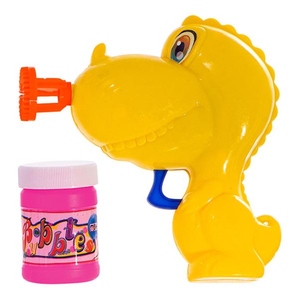 Imagem de Brinquedo Lança Bolha De Sabão Pistola Dinossauro - Art Brink