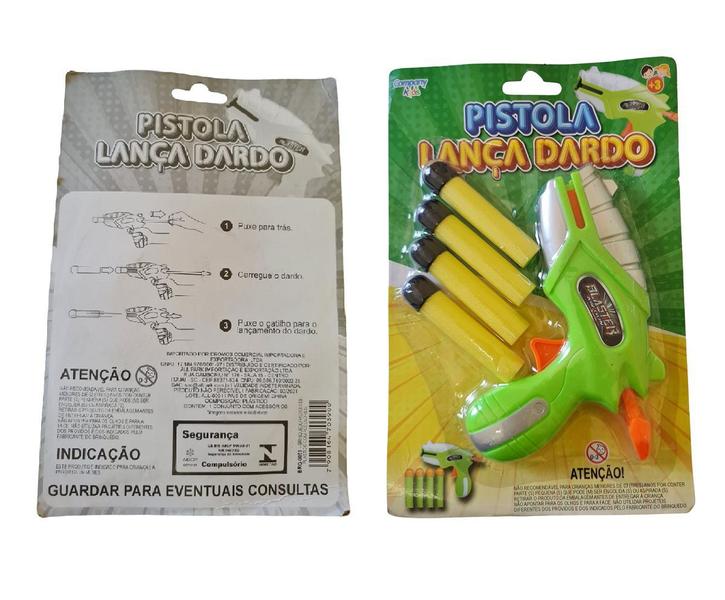 Brinquedo Lança Dardo c/ 4 pinos Sortido Infantil - Company kids Imagem de Brinquedo Lança Dardo c/ 4 pinos Sortido Infantil