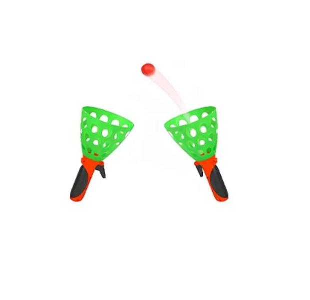Brinquedo Lança E Pega Bolinhas Passe Jogar Pegar Em Dupla - Vip Brinquedos Imagem de Brinquedo Lança E Pega Bolinhas Passe Jogar Pegar Em Dupla
