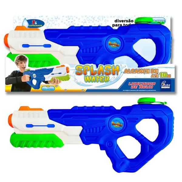 Imagem de Brinquedo Lançador de Água Water Splash Capacidade de Até 1L para Crianças a Partir de 5 Anos Fenix Brinquedos - PAG-940