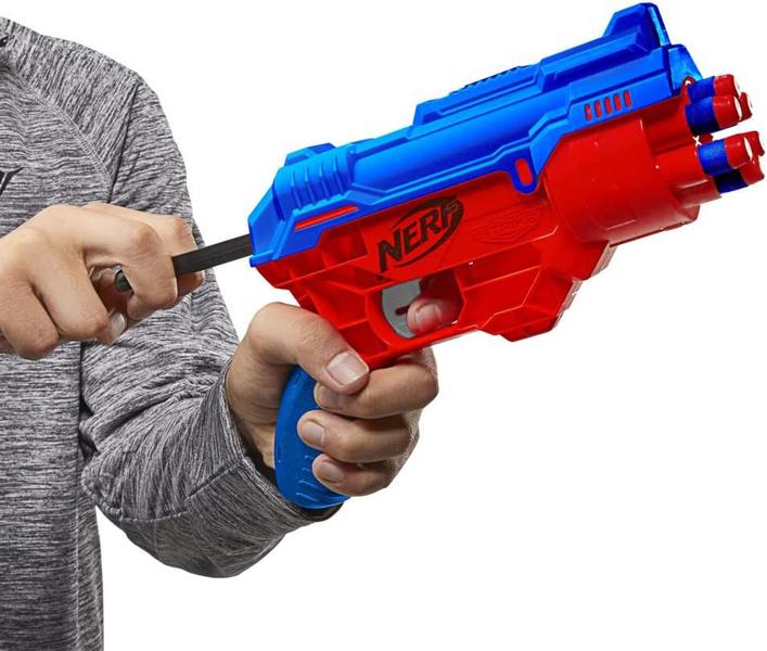 Imagem de Brinquedo Lançador De Dardos Nerf Boa Rc-6 Arminha Hasbro