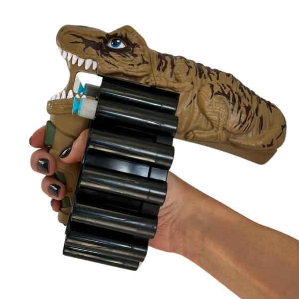 Imagem de Brinquedo Lançador de Dardos Nerf Dinossauro Diversão